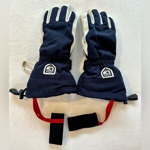 Hestra - Army Leather Heli Ski Jr. 5-finger - Size 5 (8-9 years old)